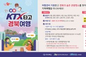 경북도, 한국철도공사와 지역여행 파격 할인 행사 펼친다