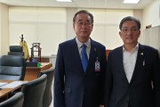 장세용 구미시장, 현안사업 논의를 위한 청와대 방문
