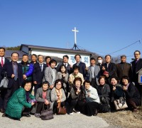 상주교회 남·여선교회, 이웃교회 방문 활동
